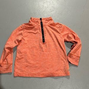 Orange gap toddler boy quarter zip 4t